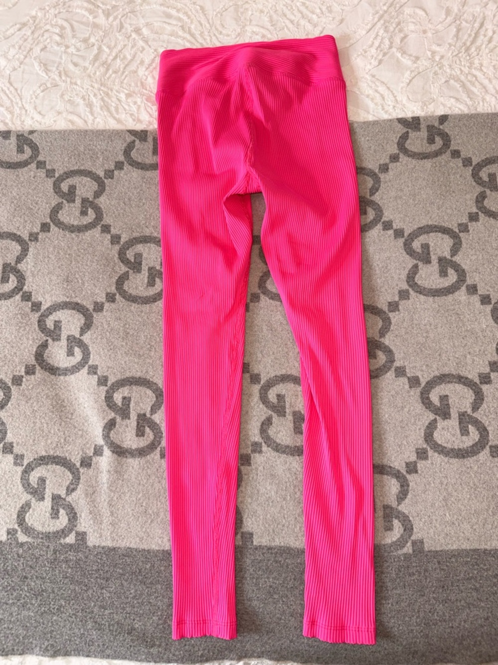 Year of Ours Ribbed Football Lace-Up Leggings - Picture 9 of 10